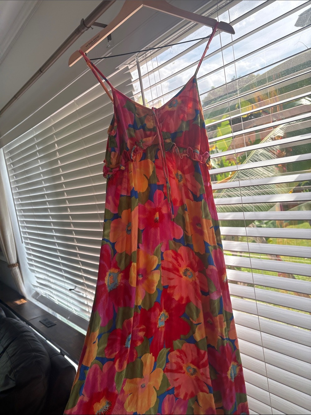 BillaBong Vibrant Floral Spaghetti Strap Dress